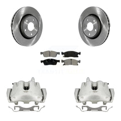 Transit Auto KC8-100144S Disc Brake Kit for 2011-2023 Dodge Durango, Jeep Grand Cherokee - Front product image