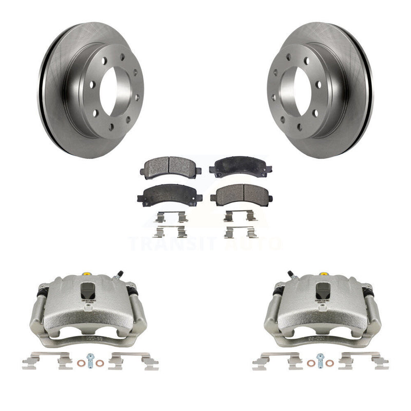 Transit Auto KC8-100146T Disc Brake Kit for 2005-2020 GMC Savana 2500, Chevrolet Express 2500, Chevrolet Express 3500 & more - Rear product image