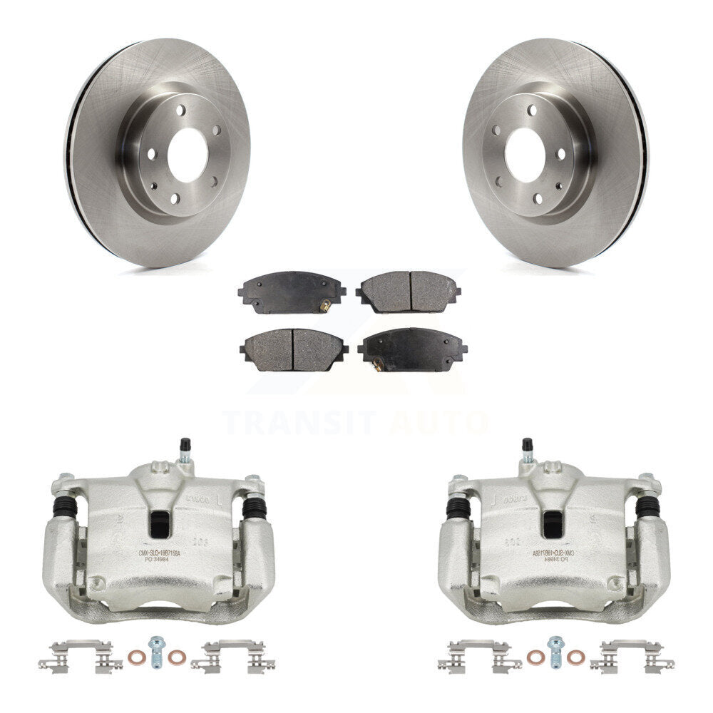 Transit Auto KC8-100147P Disc Brake Kit for 2014-2018 Mazda CX-3, Mazda 3, Mazda 3 Sport - Front product image
