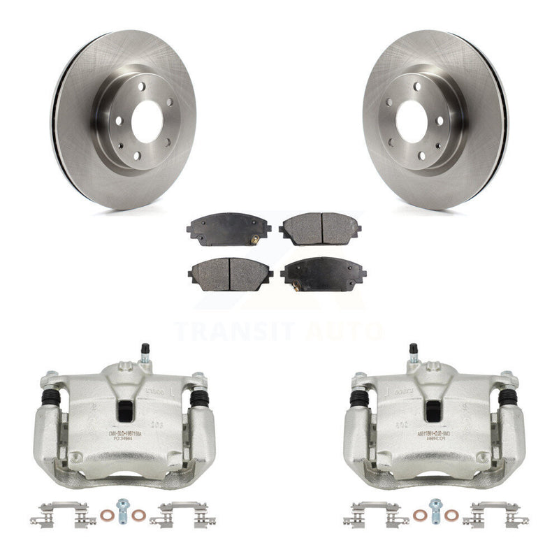 Transit Auto KC8-100147P Disc Brake Kit for 2014-2018 Mazda CX-3, Mazda 3, Mazda 3 Sport - Front product image