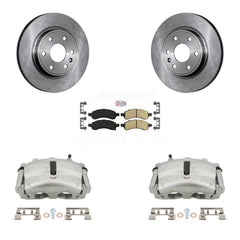 Transit Auto KC8-100148N Disc Brake Kit for 2007-2017 GMC Acadia Limited, Chevrolet Traverse, Buick Enclave & more - Front product image
