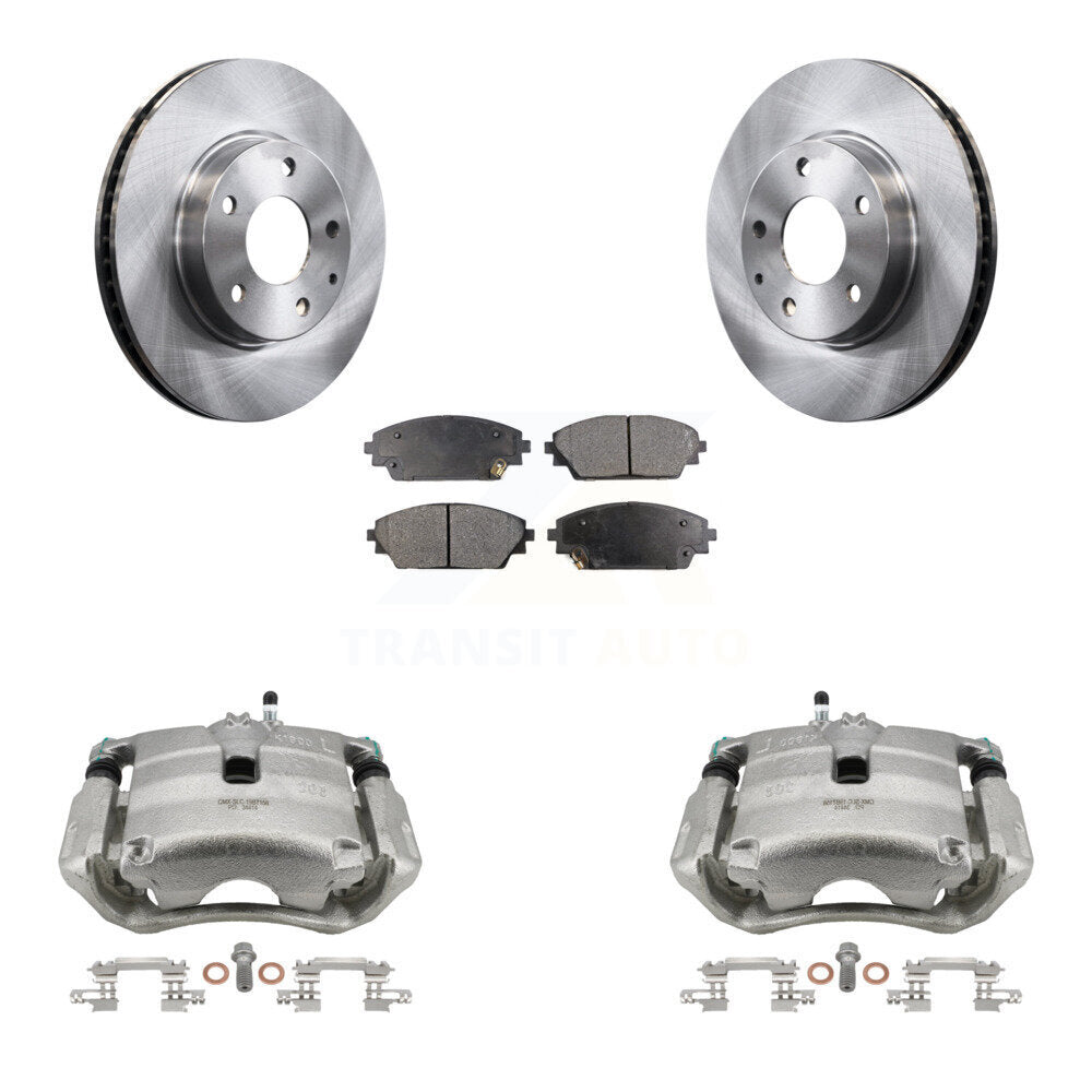 Transit Auto KC8-100149P Disc Brake Kit for 2014-2018 Mazda CX-3, Mazda 3, Mazda 3 Sport - Front product image