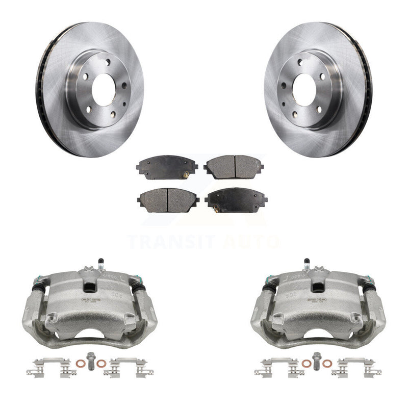 Transit Auto KC8-100149P Disc Brake Kit for 2014-2018 Mazda CX-3, Mazda 3, Mazda 3 Sport - Front product image