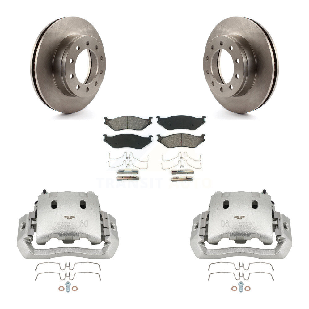 Transit Auto KC8-100149S Disc Brake Kit for 2005-2016 Ford F-450 Super Duty, International CF500, International CF600 & more - Front product image