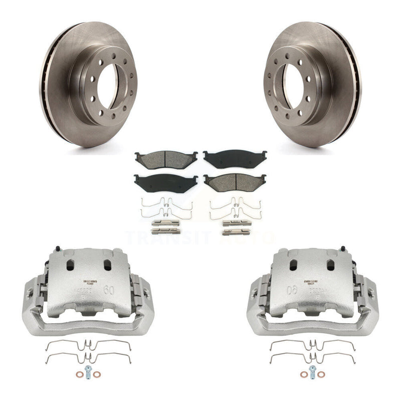 Transit Auto KC8-100149S Disc Brake Kit for 2005-2016 Ford F-450 Super Duty, International CF500, International CF600 & more - Front product image