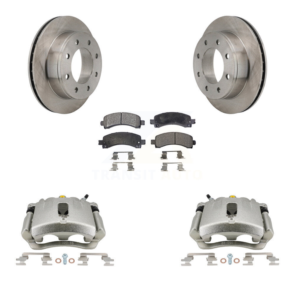 Transit Auto KC8-100149T Disc Brake Kit for 2007-2014 Chevrolet Express 3500, GMC Savana 3500, Chevrolet Express 2500 & more - Rear product image