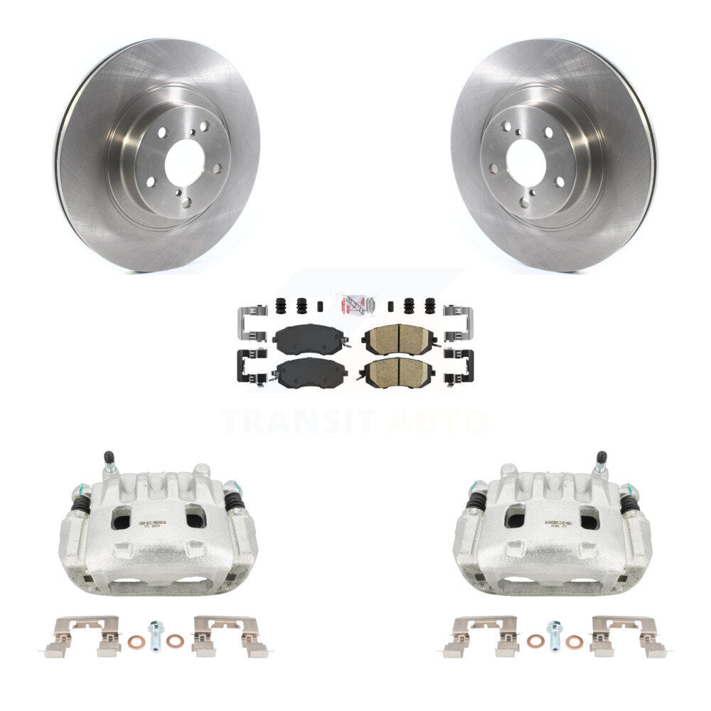 Transit Auto KC8-100150N Disc Brake Kit for 2011-2018 Subaru Crosstrek, Subaru Forester, Subaru Legacy & more - Front product image