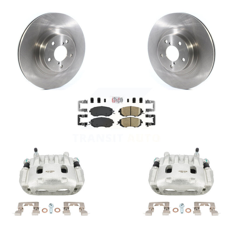 Transit Auto KC8-100150N Disc Brake Kit for 2011-2018 Subaru Crosstrek, Subaru Forester, Subaru Legacy & more - Front product image