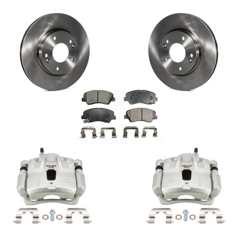 Transit Auto KC8-100150P Disc Brake Kit for 2011-2012 Hyundai Elantra - Front product image