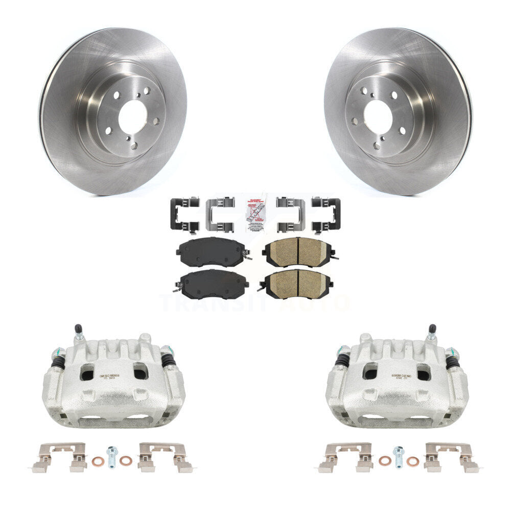 Transit Auto KC8-100151N Disc Brake Kit for 2011-2018 Subaru Crosstrek, Subaru Forester, Subaru Legacy & more - Front product image