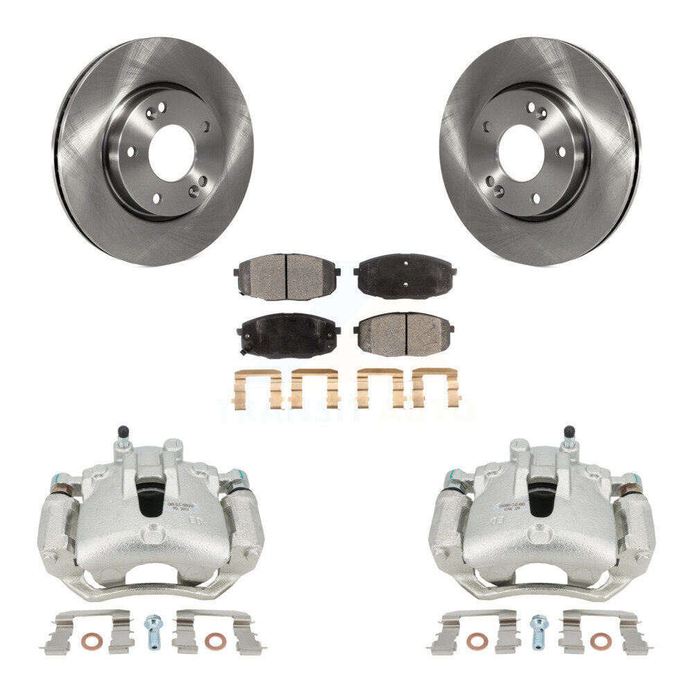 Transit Auto KC8-100151P Disc Brake Kit for 2009-2012 Hyundai Elantra - Front product image
