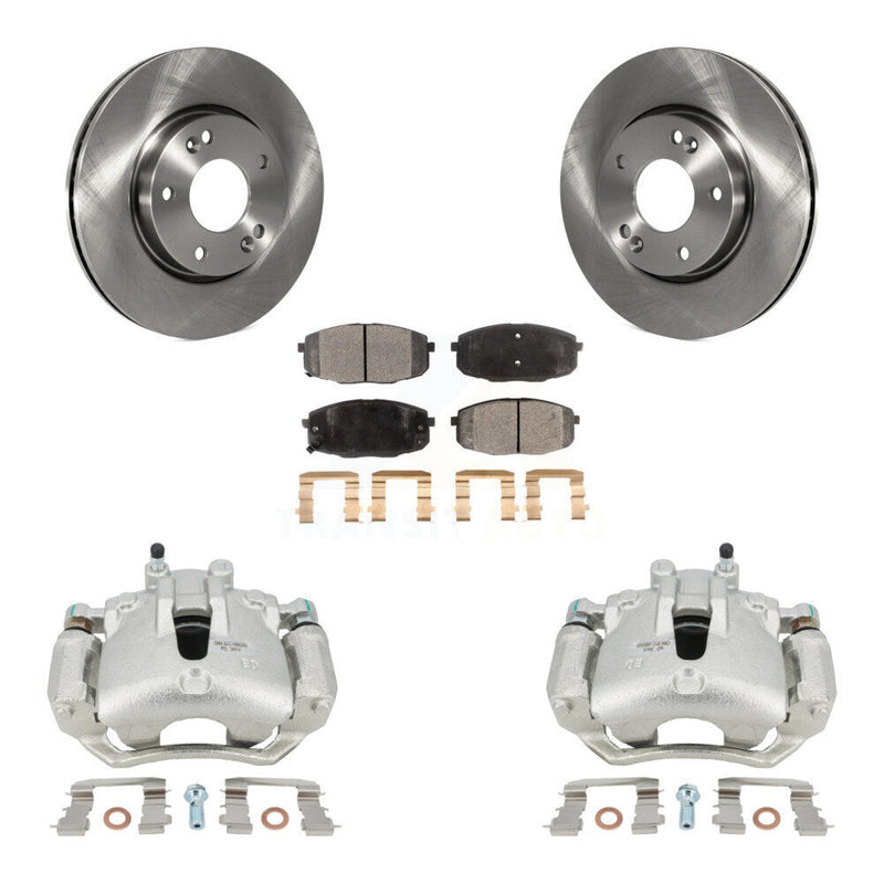 Transit Auto KC8-100151P Disc Brake Kit for 2009-2012 Hyundai Elantra - Front product image