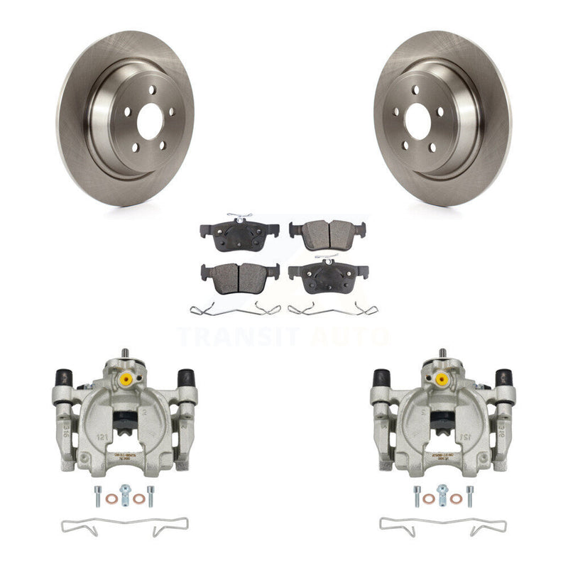 Transit Auto KC8-100153T Disc Brake Kit for 2015-2022 Ford Edge, Lincoln MKZ, Lincoln Nautilus & more - Rear product image