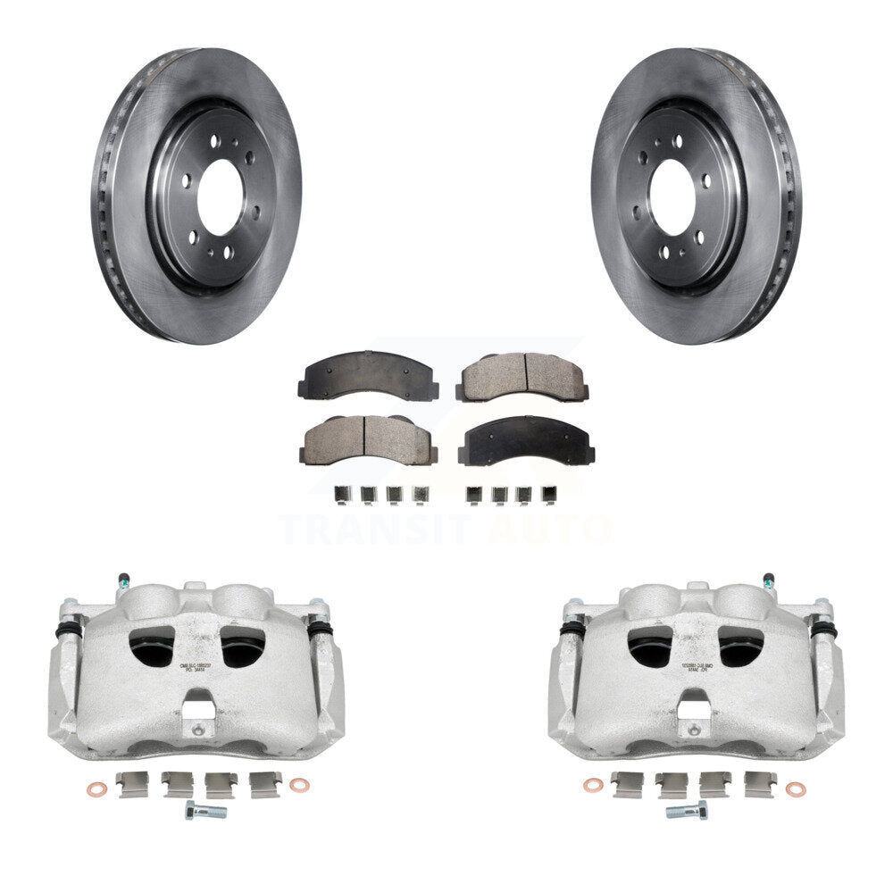 Transit Auto KC8-100154P Disc Brake Kit for 2010-2017 Ford Expedition, Ford F-150, Lincoln Navigator - Front product image