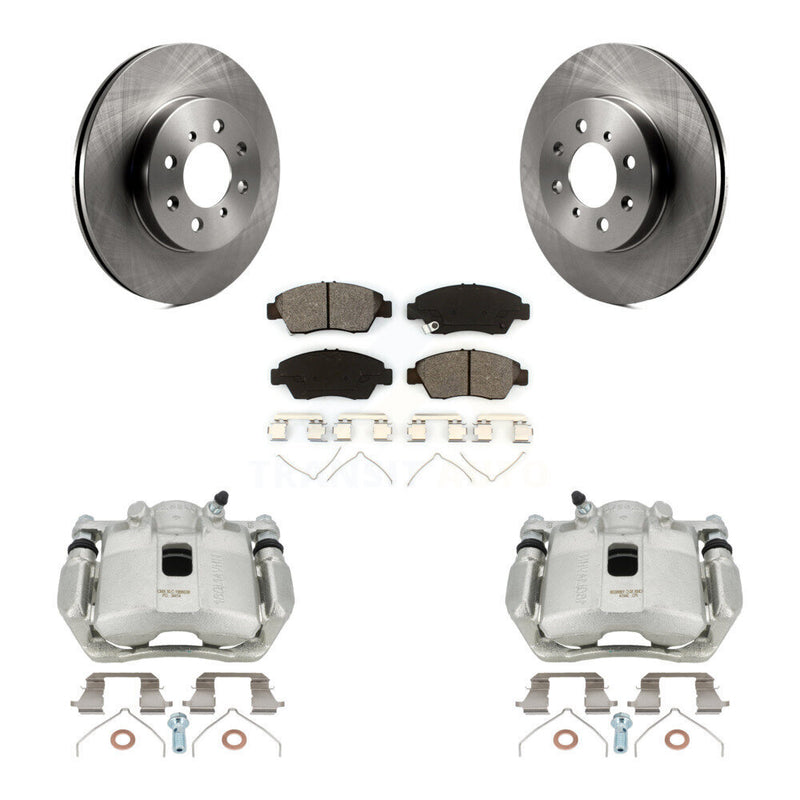 Transit Auto KC8-100154S Disc Brake Kit for 2009-2013 Honda Fit - Front product image