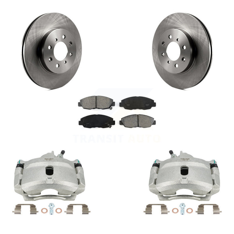 Transit Auto KC8-100155S Disc Brake Kit for 1996-2014 Honda Insight, Honda Civic, Acura EL - Front product image