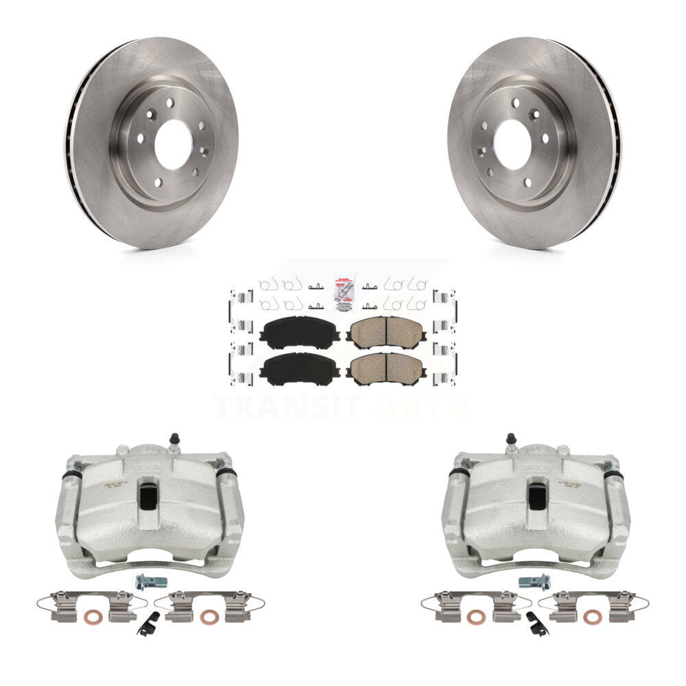 Transit Auto KC8-100156N Disc Brake Kit for 2014-2022 Nissan Rogue, Nissan Rogue Sport - Front product image