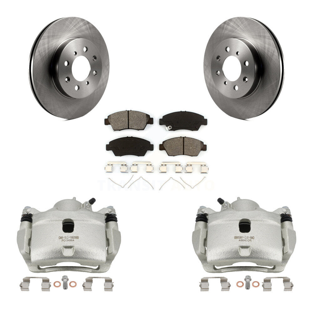 Transit Auto KC8-100156S Disc Brake Kit for 2014 Honda Fit - Front product image