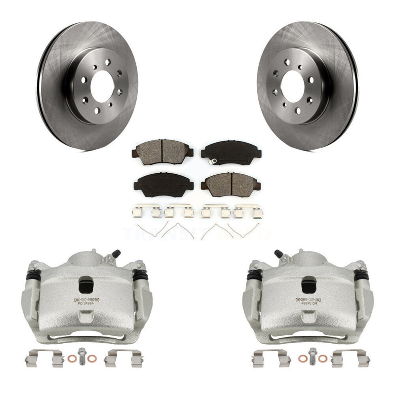 Transit Auto KC8-100156S Disc Brake Kit for 2014 Honda Fit - Front product image