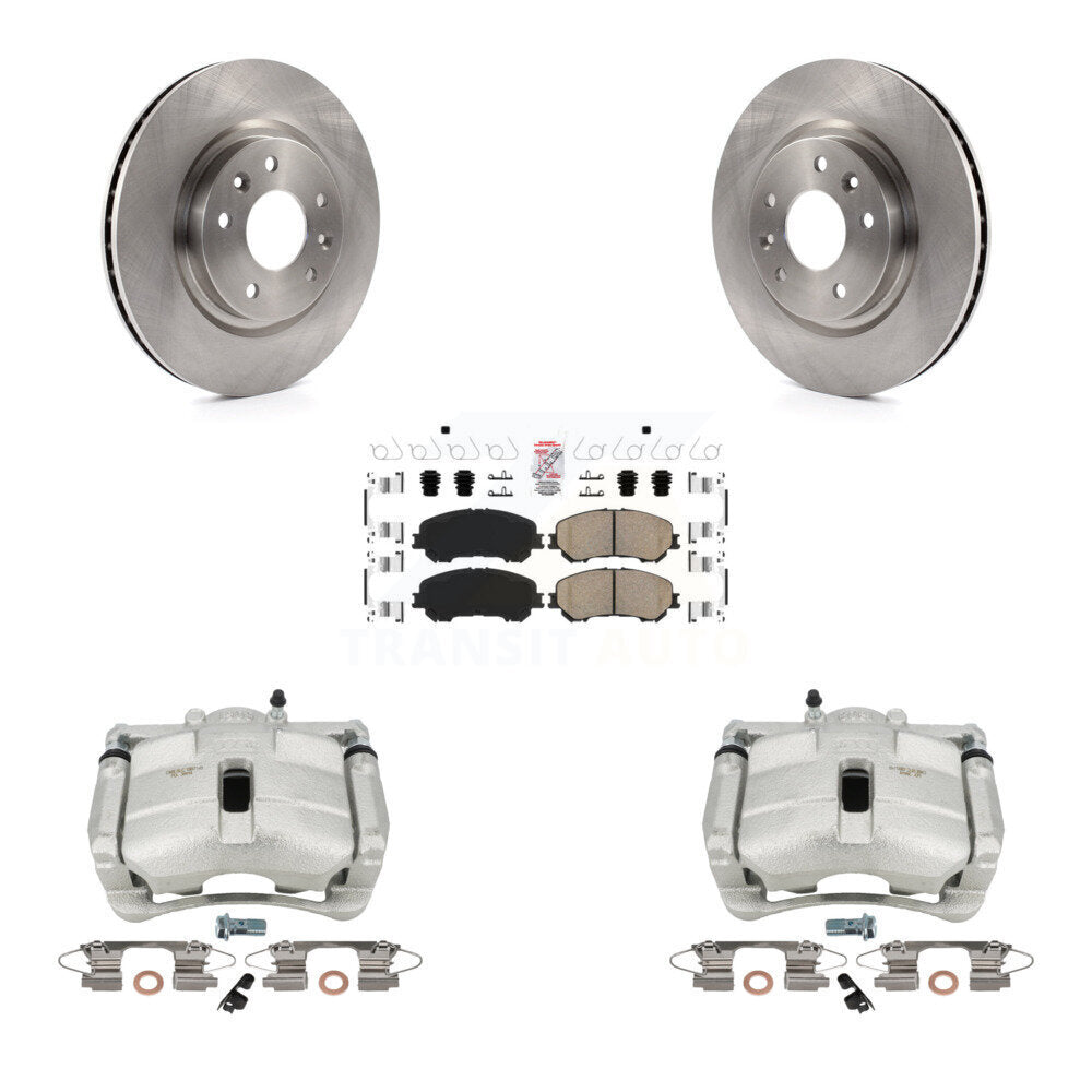 Transit Auto KC8-100157N Disc Brake Kit for 2014-2022 Nissan Rogue, Nissan Rogue Sport - Front product image