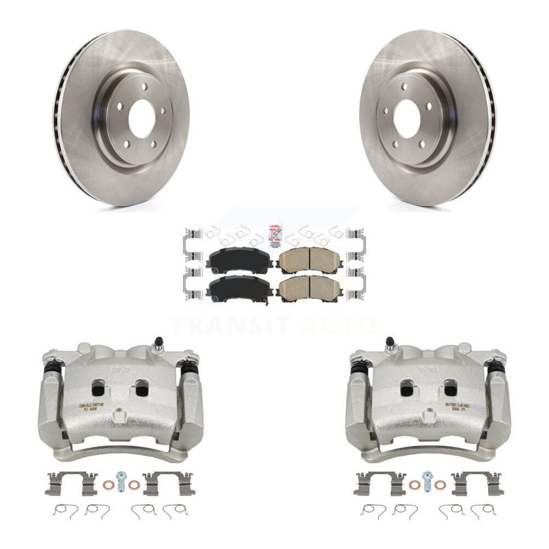 Transit Auto KC8-100160N Disc Brake Kit for 2014-2019 Nissan Rogue - Front product image
