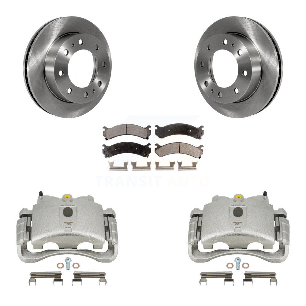 Transit Auto KC8-100160P Disc Brake Kit for 1999-2020 Chevrolet Express 2500, Chevrolet Silverado 1500 HD Classic, Chevrolet Silverado 2500 HD Classic & more - Front product image