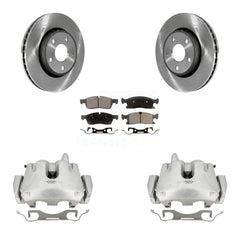 Transit Auto KC8-100162P Disc Brake Kit for 2011-2023 Dodge Durango, Jeep Grand Cherokee - Front product image