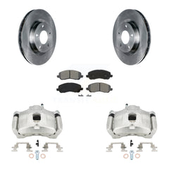 Transit Auto KC8-100163S Disc Brake Kit for 2007-2017 Chrysler 200, Dodge Avenger, Dodge Caliber & more - Front product image