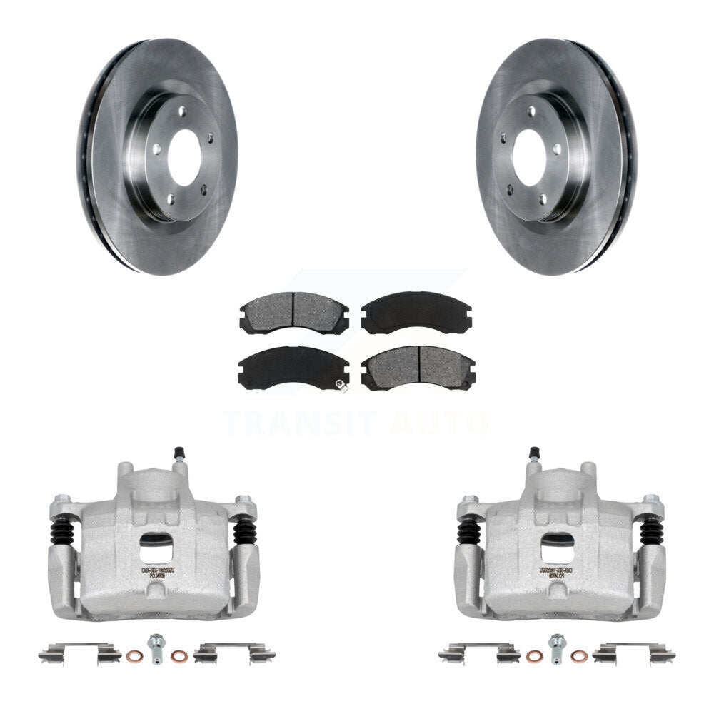 Transit Auto KC8-100164S Disc Brake Kit for 2017 Mitsubishi Lancer - Front product image