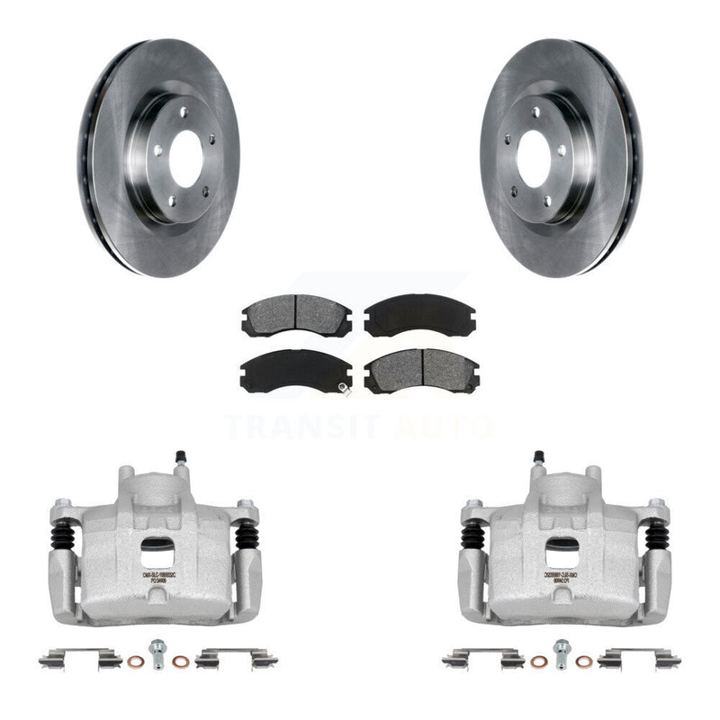 Transit Auto KC8-100164S Disc Brake Kit for 2017 Mitsubishi Lancer - Front product image