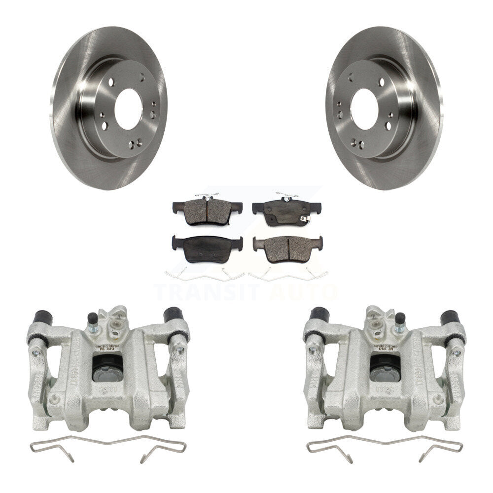 Transit Auto KC8-100164T Disc Brake Kit for 2019-2022 Honda Civic, Honda Insight - Rear product image