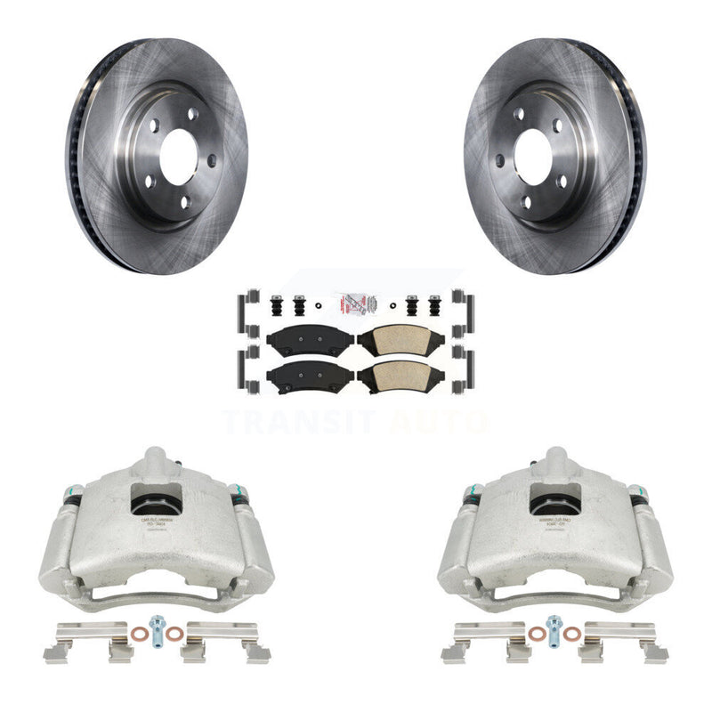 Transit Auto KC8-100165N Disc Brake Kit for 2004-2009 Buick Allure, Buick LaCrosse, Buick Terraza & more - Front product image