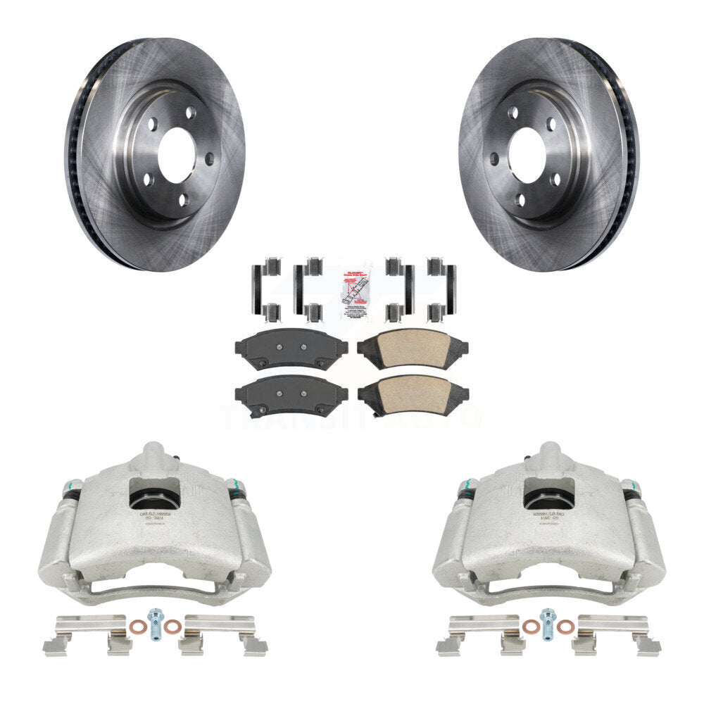 Transit Auto KC8-100166N Disc Brake Kit for 2004-2009 Buick Allure, Buick LaCrosse, Buick Terraza & more - Front product image