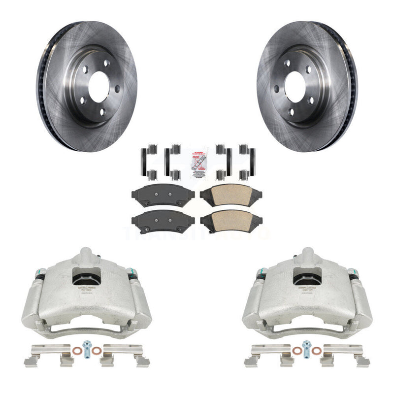 Transit Auto KC8-100166N Disc Brake Kit for 2004-2009 Buick Allure, Buick LaCrosse, Buick Terraza & more - Front product image
