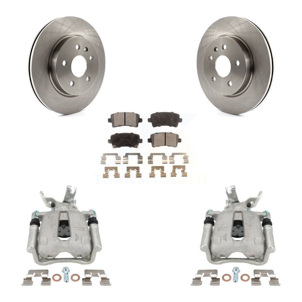 Transit Auto KC8-100167T Disc Brake Kit for 2016 Chevrolet Malibu Limited - Rear product image