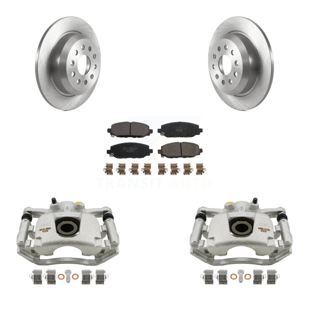 Transit Auto KC8-100168T Disc Brake Kit for 2018-2020 Jeep Wrangler - Rear product image