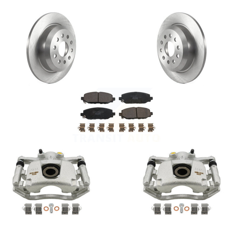 Transit Auto KC8-100168T Disc Brake Kit for 2018-2020 Jeep Wrangler - Rear product image