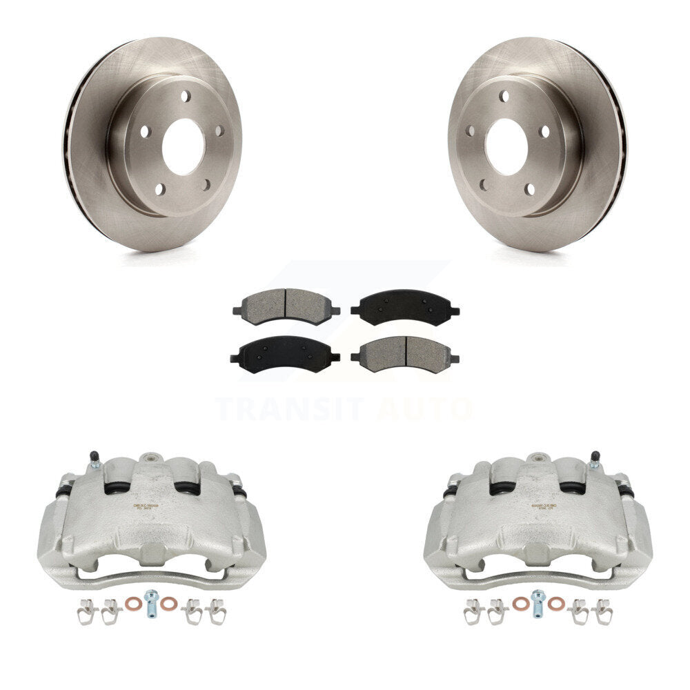Transit Auto KC8-100169S Disc Brake Kit for 2005-2009 Mitsubishi Raider, Dodge Dakota - Front product image