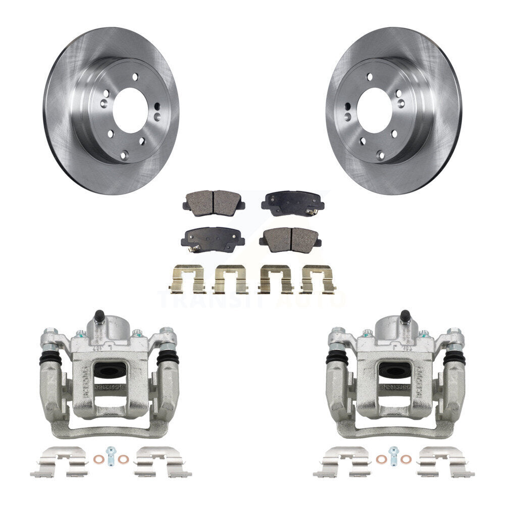 Transit Auto KC8-100169T Disc Brake Kit for 2011-2015 Hyundai Sonata, Kia Optima - Rear product image