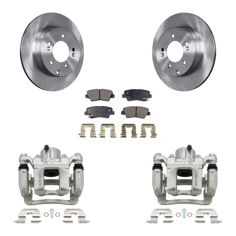 Transit Auto KC8-100169T Disc Brake Kit for 2011-2015 Hyundai Sonata, Kia Optima - Rear product image