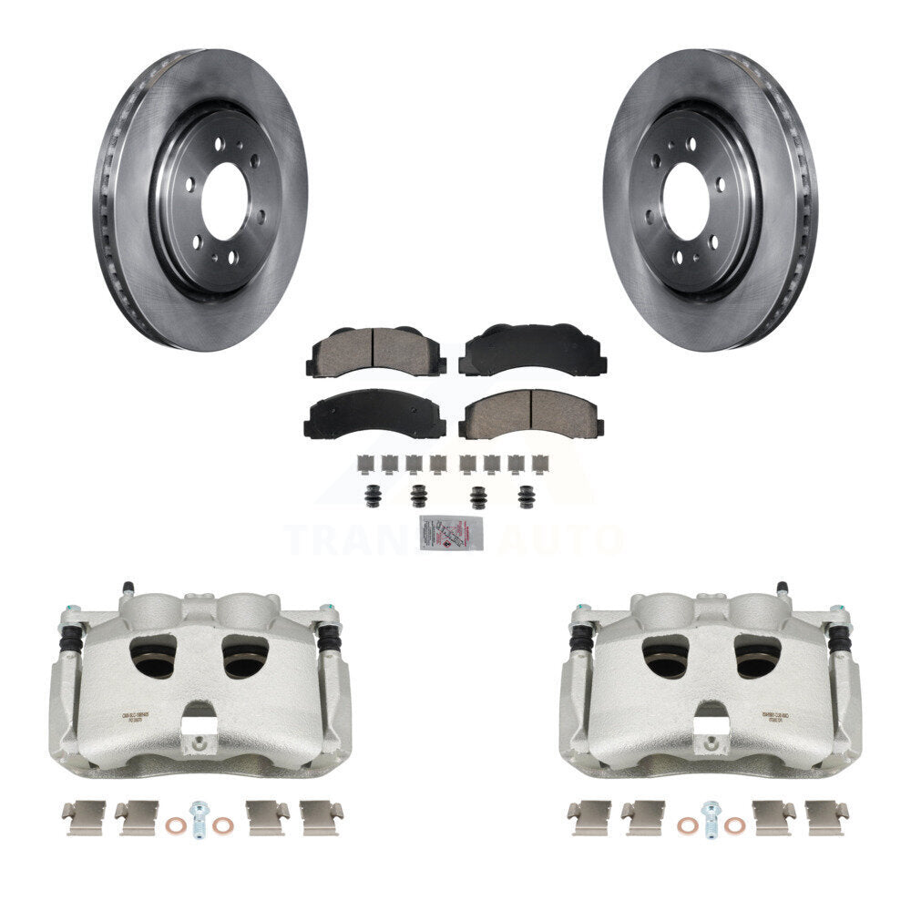 Transit Auto KC8-100174N Disc Brake Kit for 2012-2017 Ford F-150 - Front product image
