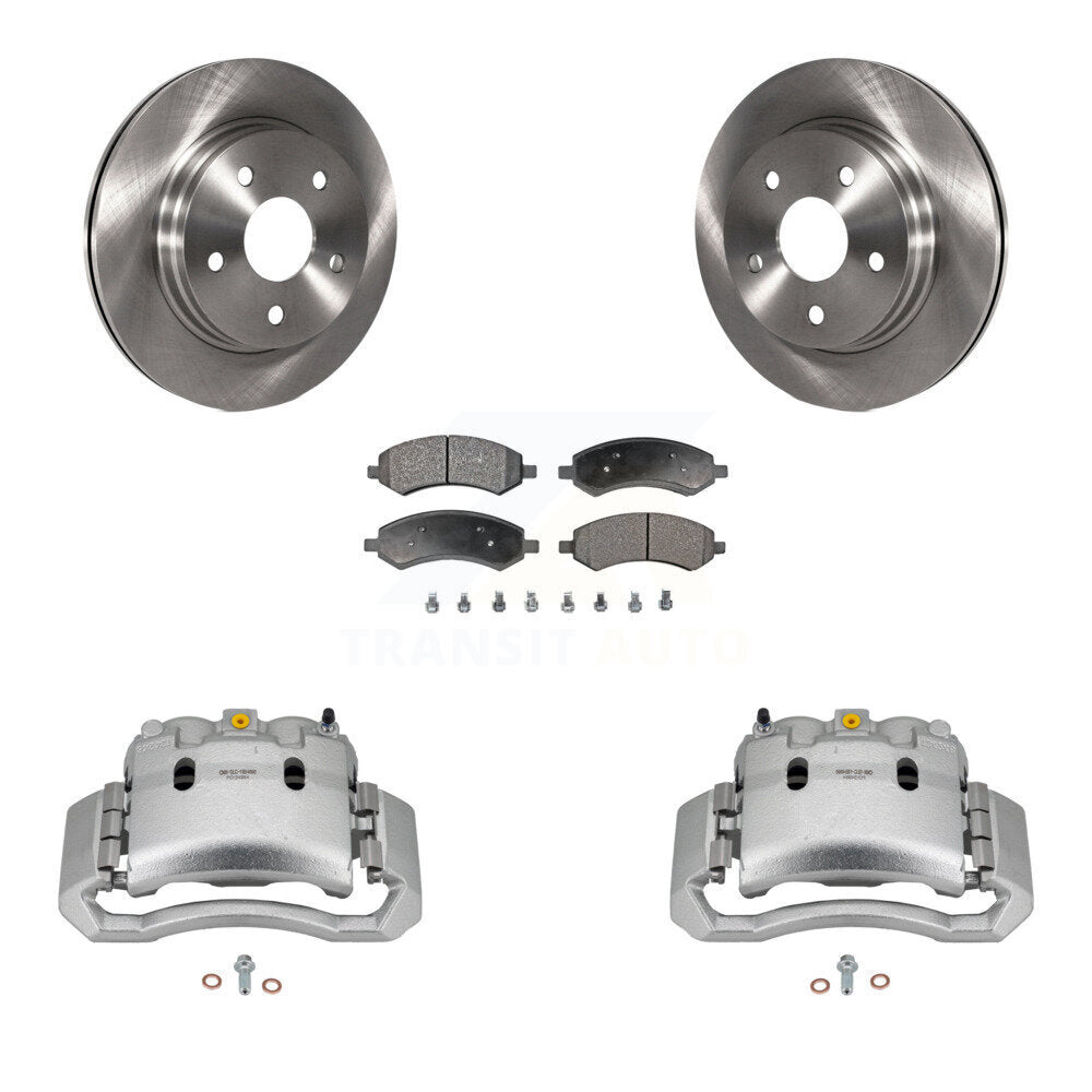 Transit Auto KC8-100175P Disc Brake Kit for 2006 Dodge Ram 1500 - Front product image