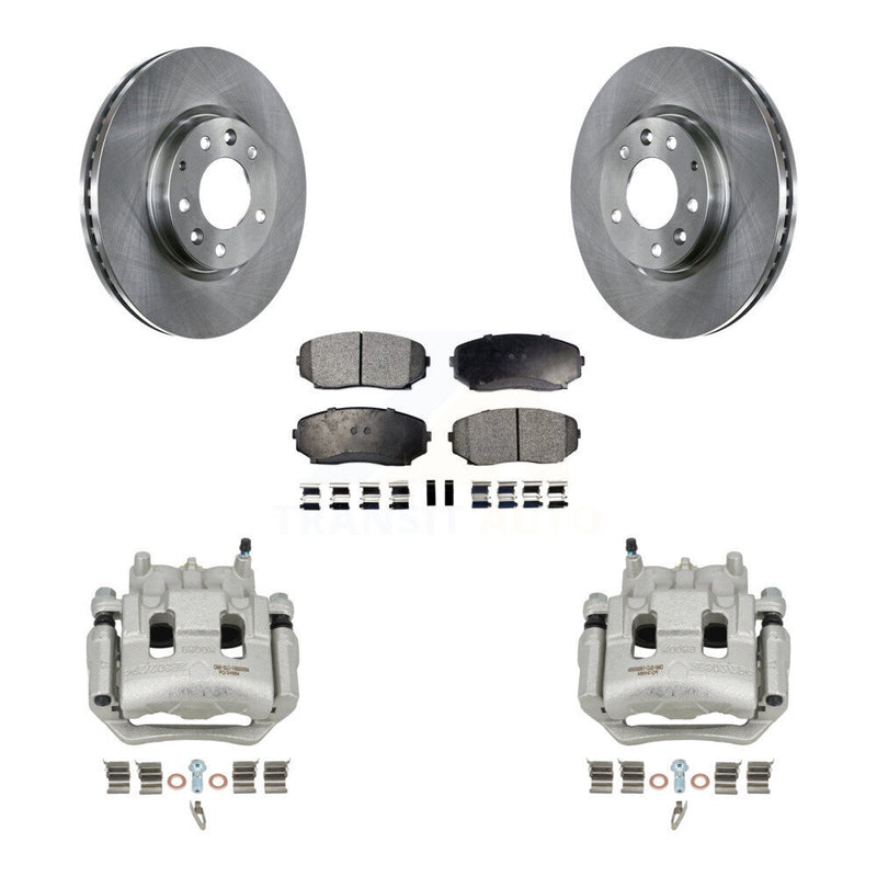 Transit Auto KC8-100178P Disc Brake Kit for 2007-2009 Lincoln MKX - Front product image