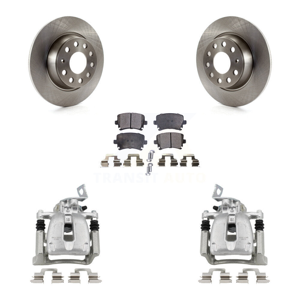 Transit Auto KC8-100179T Disc Brake Kit for 2008 Volkswagen Passat - Rear product image