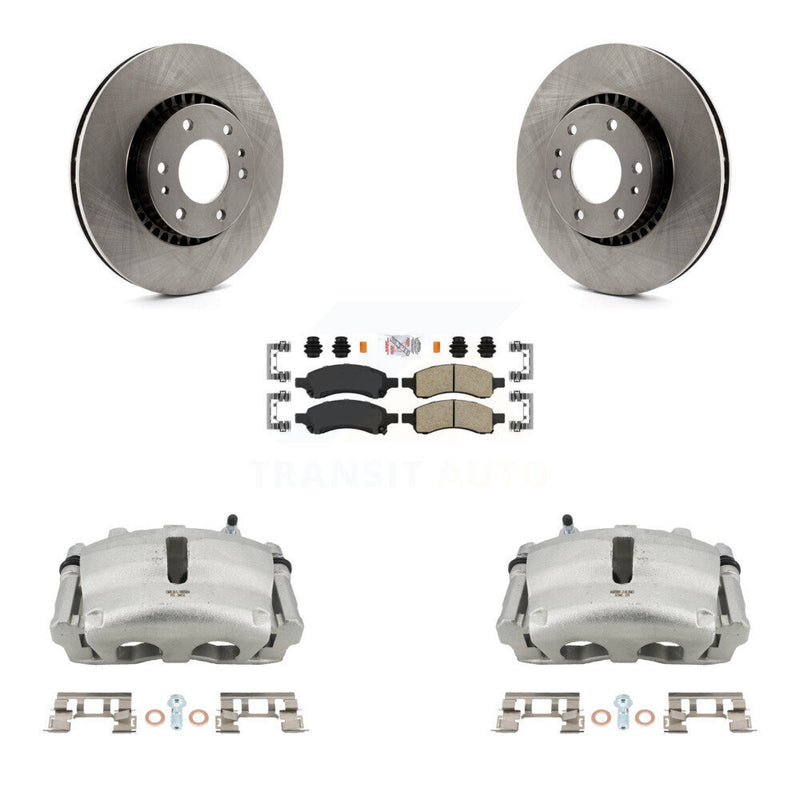 Transit Auto KC8-100180N Disc Brake Kit for 2006-2009 GMC Envoy, Saab 9-7x, Buick Rainier & more - Front product image