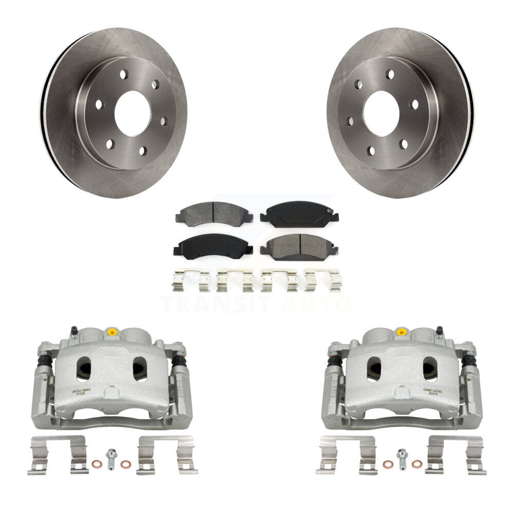 Transit Auto KC8-100181S Disc Brake Kit for 2007 GMC Sierra 1500 - Front product image