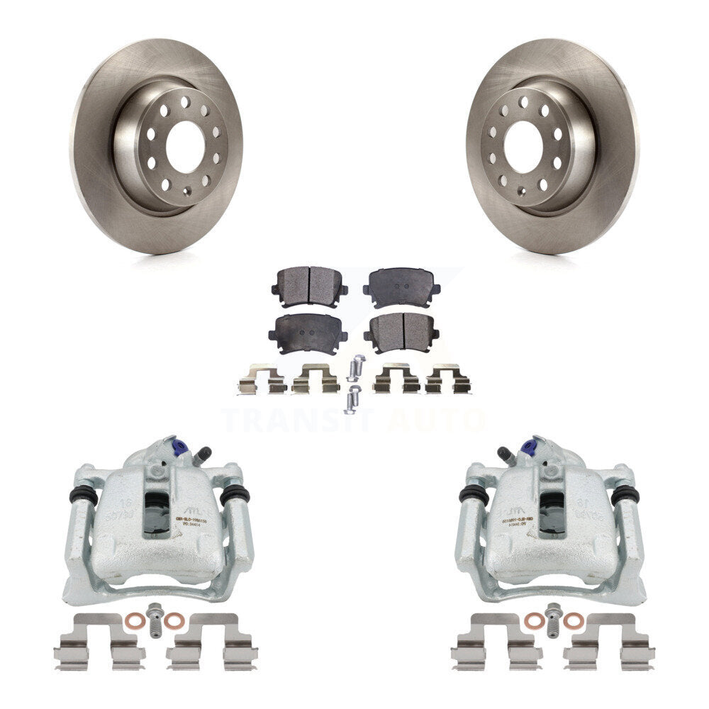 Transit Auto KC8-100181T Disc Brake Kit for 2009-2011 Volkswagen CC, Volkswagen Tiguan - Rear product image