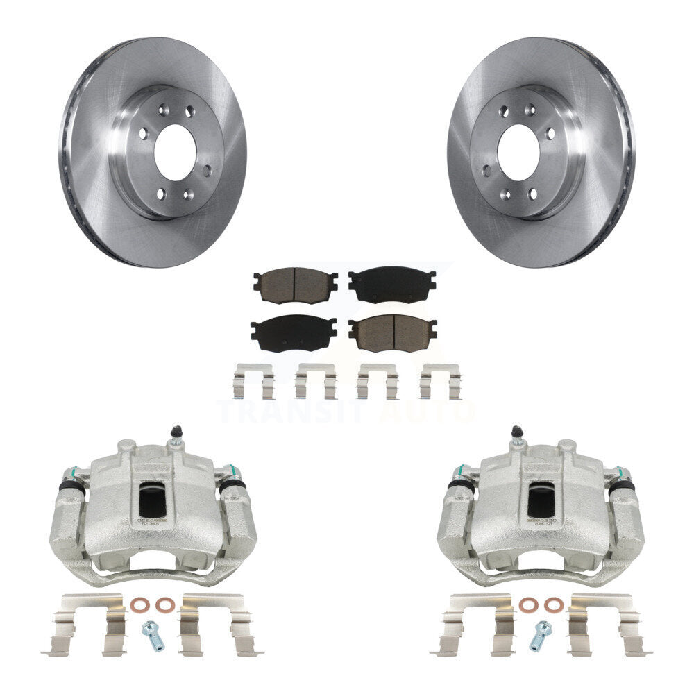 CMX KC8-100182C Disc Brake Kit for 2006-2011 Hyundai Accent, Kia Rio, Kia Rio5 - Front product image