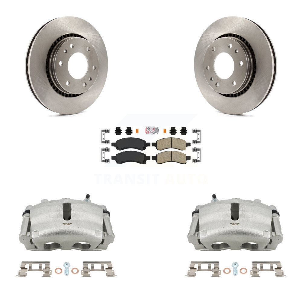 Transit Auto KC8-100182N Disc Brake Kit for 2006-2009 GMC Envoy, Isuzu Ascender, Buick Rainier & more - Front product image