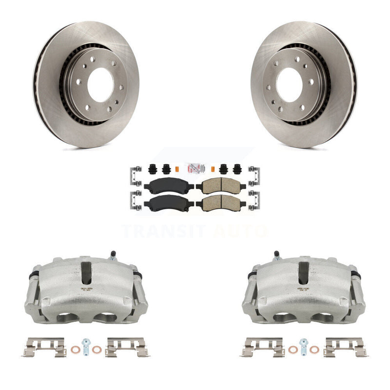 Transit Auto KC8-100182N Disc Brake Kit for 2006-2009 GMC Envoy, Isuzu Ascender, Buick Rainier & more - Front product image